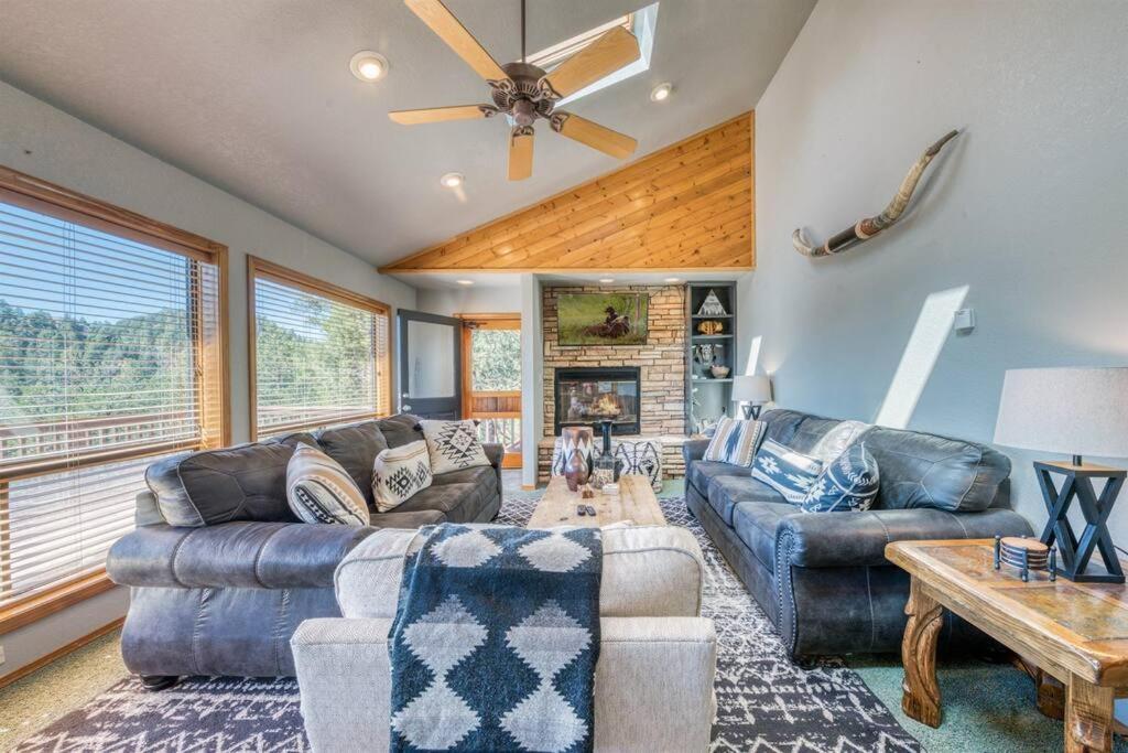 Perk Canyon Hidden Acres-Hot Tub-Gas Fireplace Ruidoso Dış mekan fotoğraf