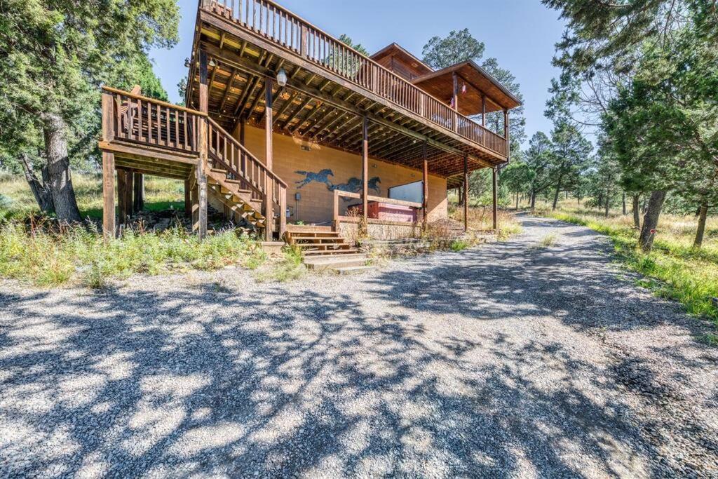 Perk Canyon Hidden Acres-Hot Tub-Gas Fireplace Ruidoso Dış mekan fotoğraf