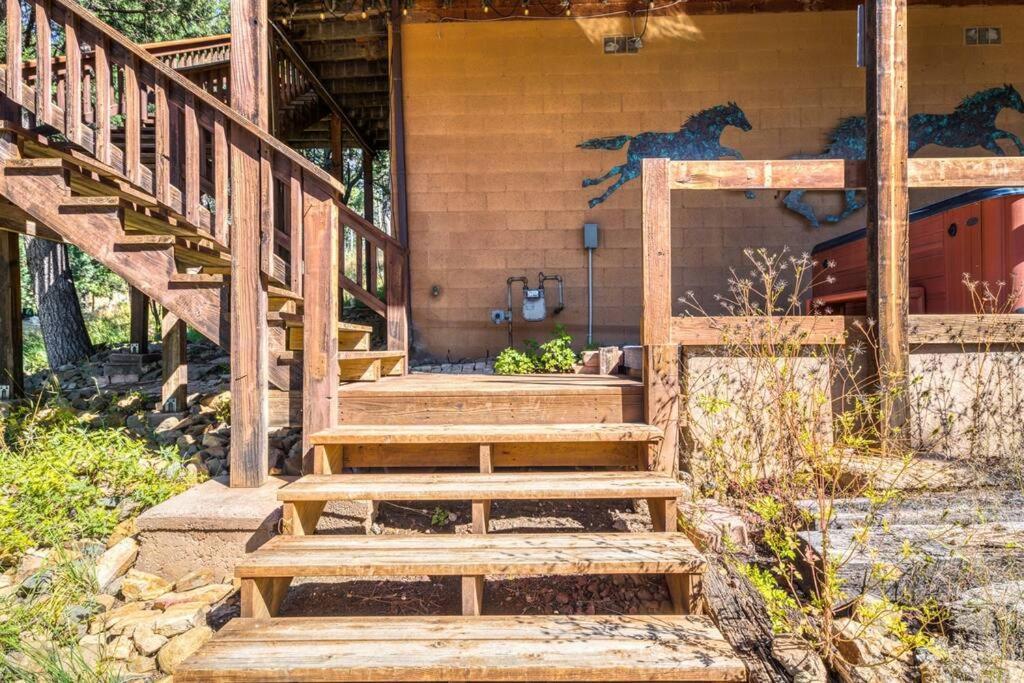 Perk Canyon Hidden Acres-Hot Tub-Gas Fireplace Ruidoso Dış mekan fotoğraf